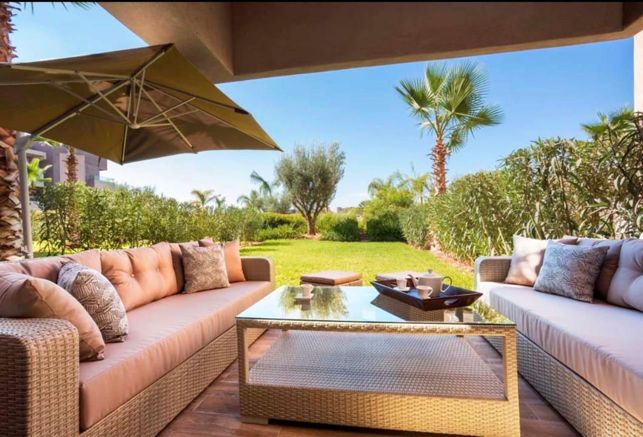 Appartement De Luxe Avec Jardin Prive มาร์ราเกช ภายนอก รูปภาพ